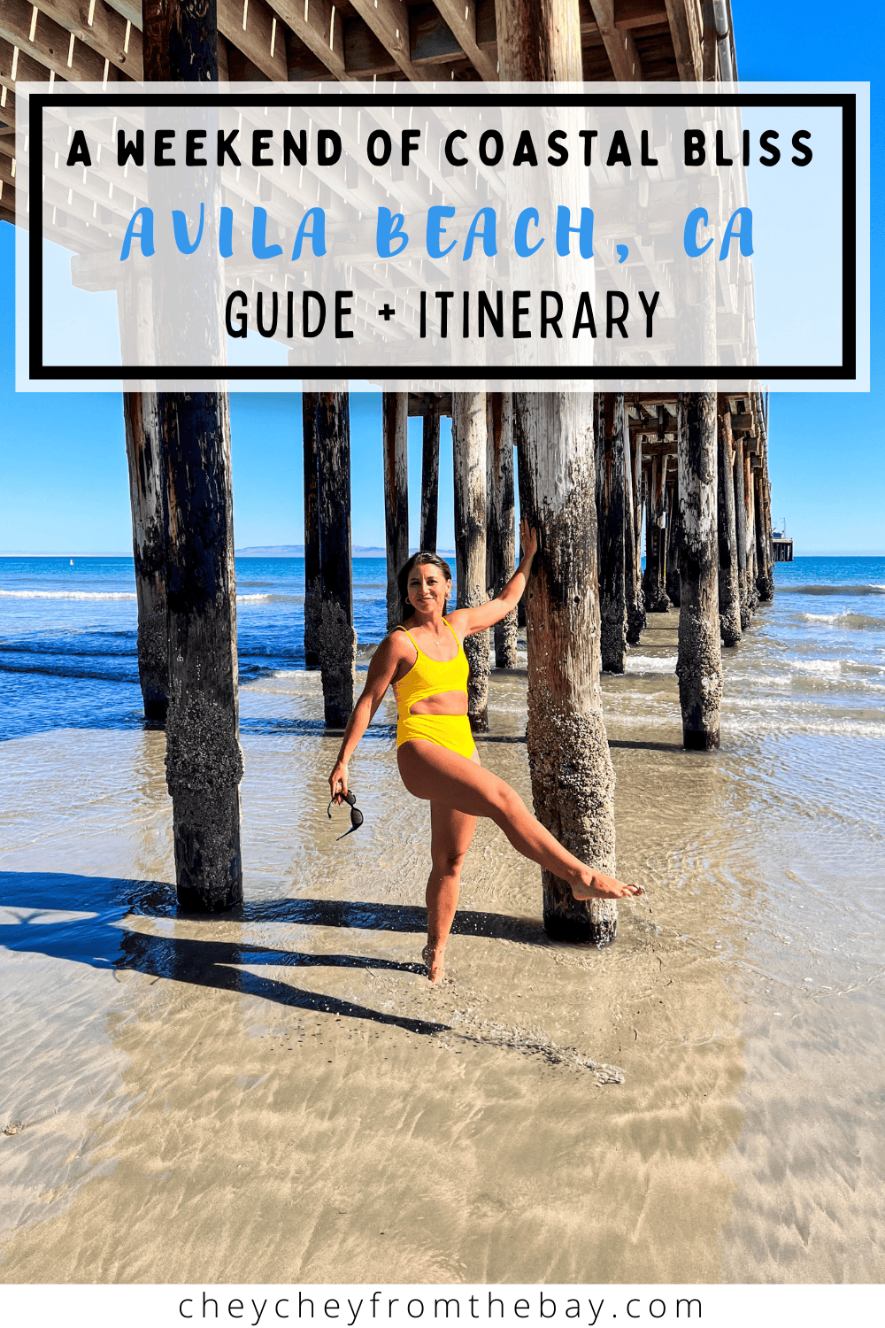 Here's a guide and itinerary on what to see, eat and do on a long weekend in sunny Avila Beach, California.