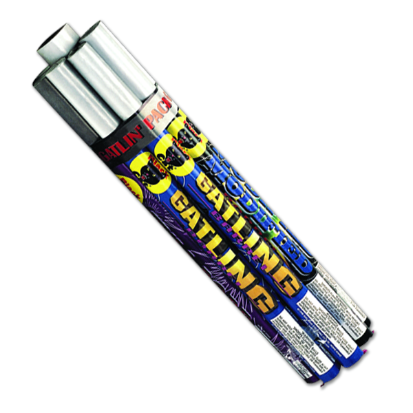 Gatling Pack Roman Candles Fireworks Outlet