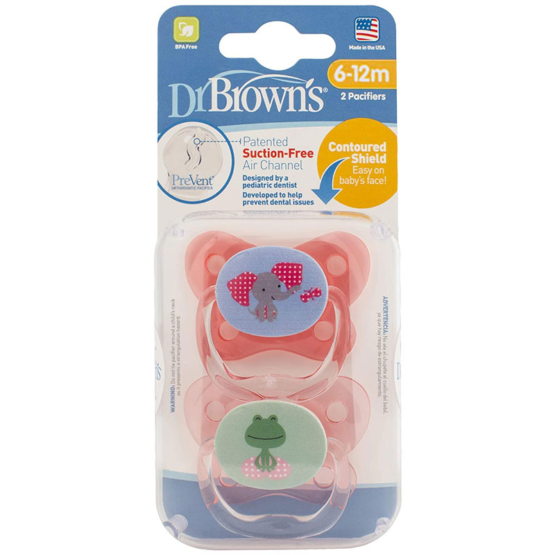 Dr Brown's 612m Pacifiers — Chez Les Petits