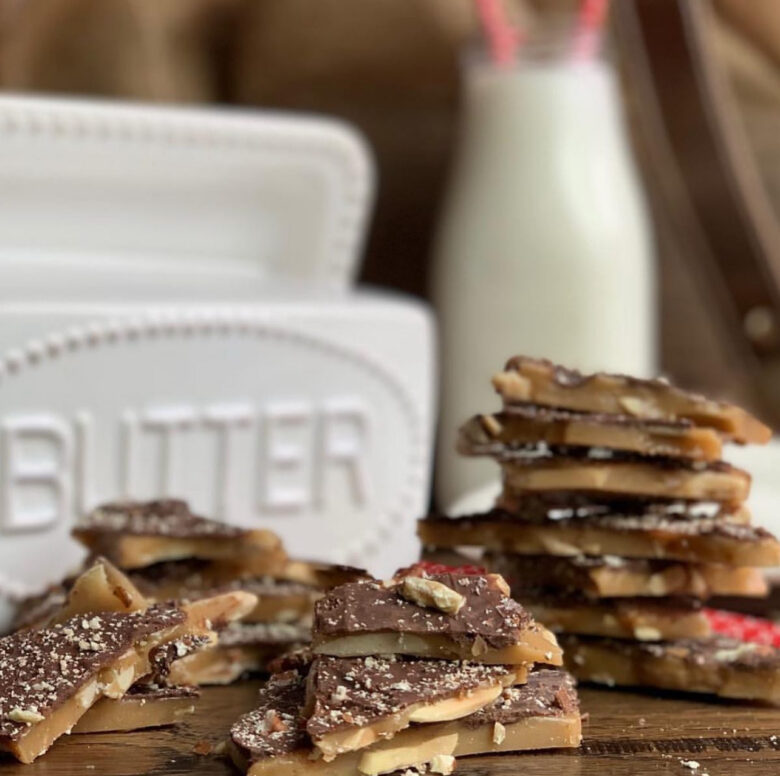 Pesach Sea Salt Butter Toffees A lifestyle blog that sparks joy!