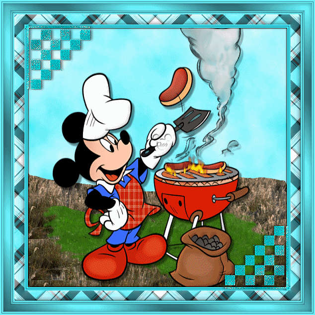 Jeunesse "le BBQ de Mickey"
