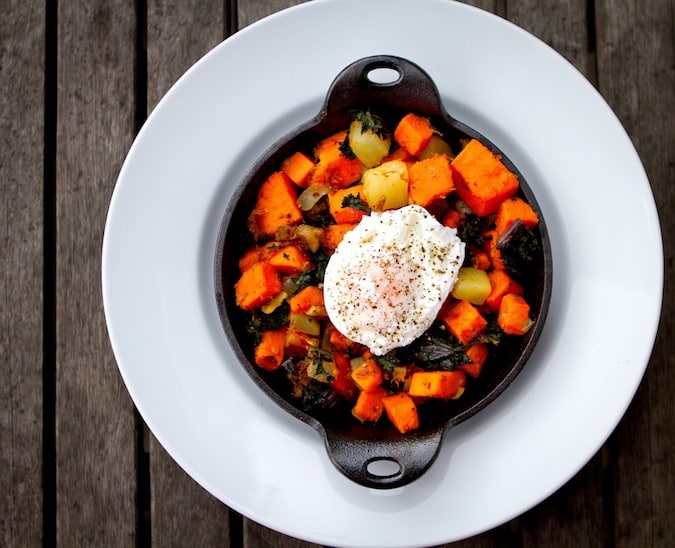 Corned Beef Sweet Potato Hash Chez Us