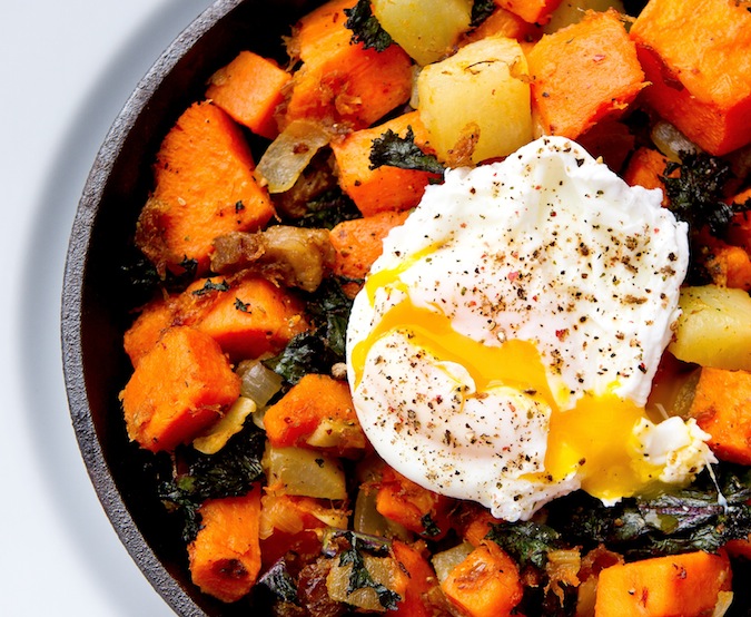 Corned Beef Sweet Potato Hash Chez Us