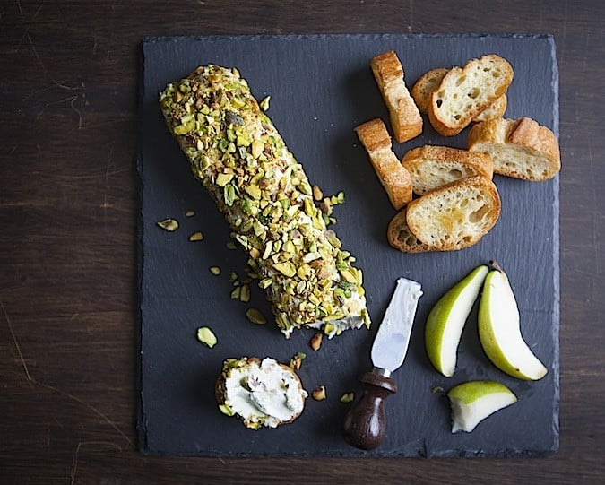 Sage Rye and Blue Cheese Log Chez Us