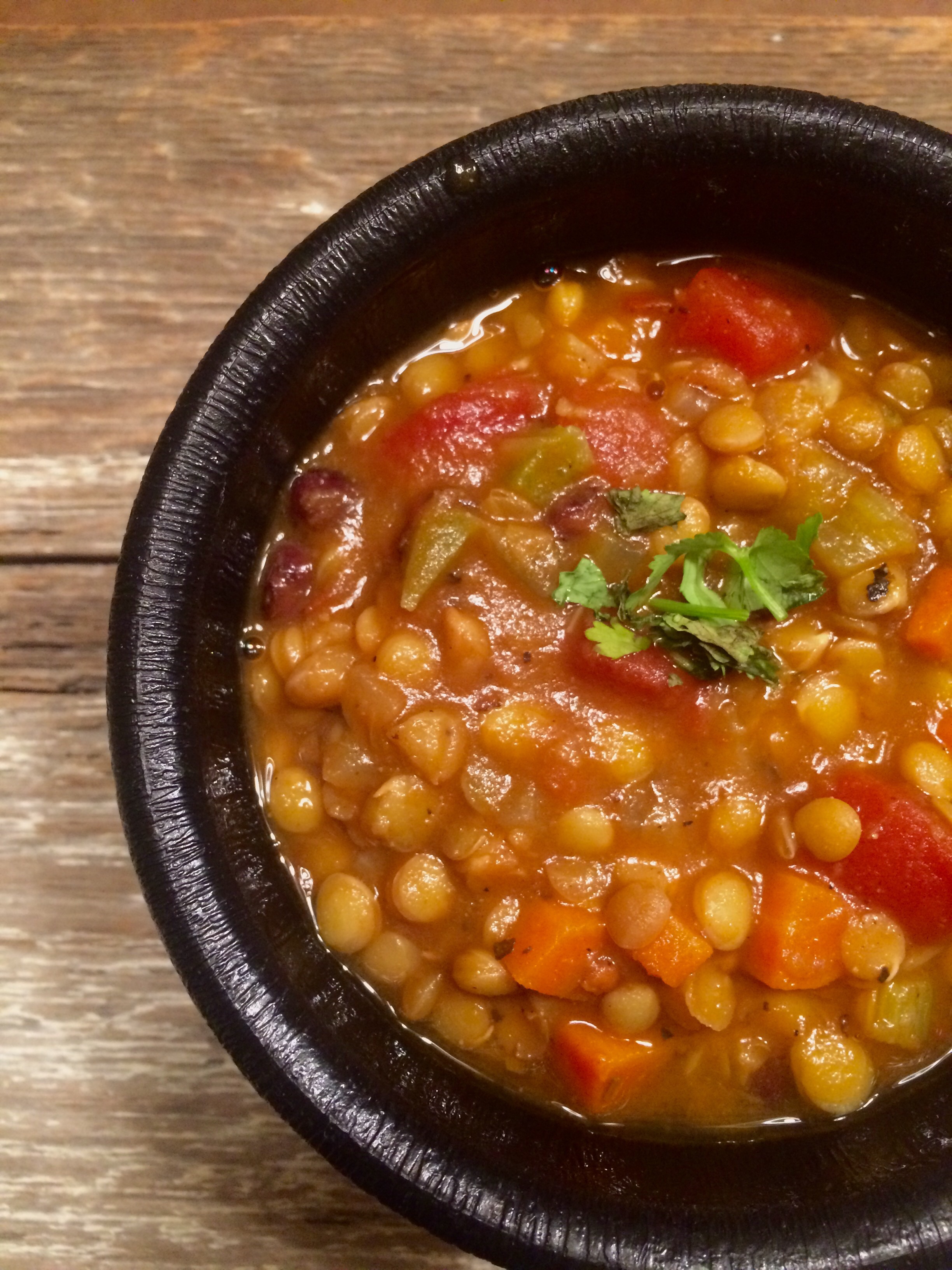 Mexican Lentil Soup CHEZ ZIG