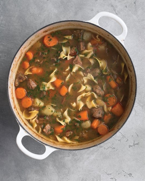 Beef Stew with Noodles recipe Chefthisup