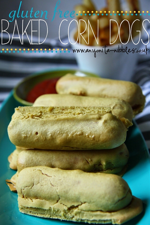 Gluten Free Baked Corn Dogs recipe Chefthisup