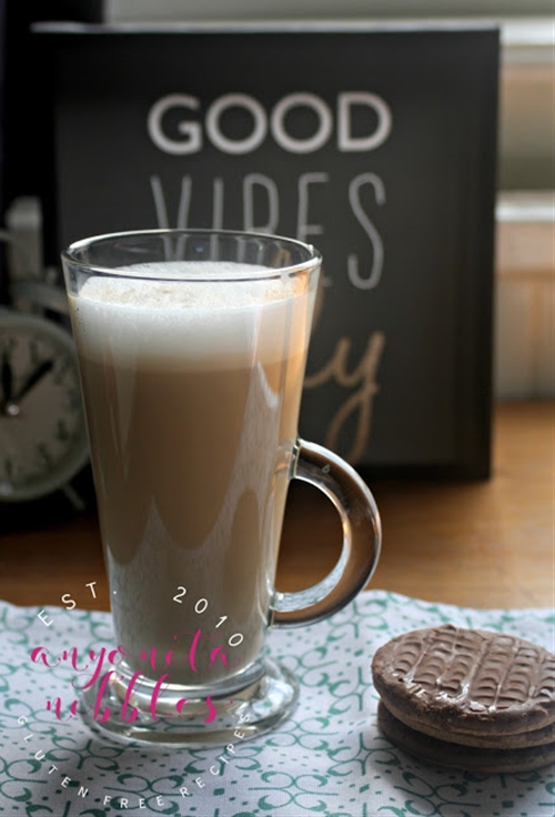 Dairy Free Instant Coffee Vanilla Latte recipe Chefthisup
