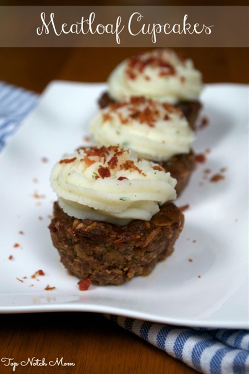 Meatloaf Cupcakes recipe Chefthisup