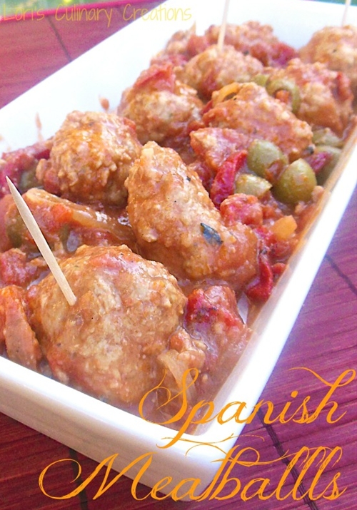 Delicious Spanish Meatballs recipe Chefthisup