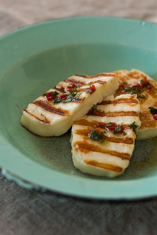 Grilled Halloumi recipe Chefthisup