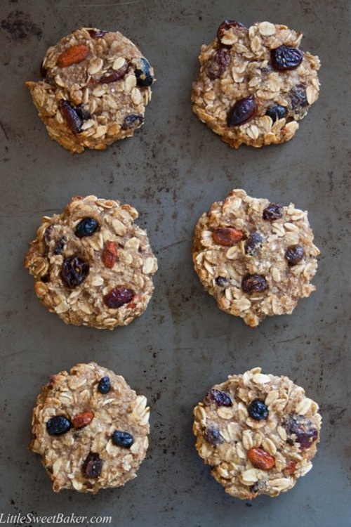 Healthy Banana Oatmeal Cookies recipe Chefthisup