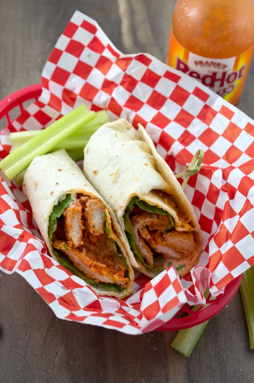 Baked Buffalo Chicken Wraps by ChefSavvy recipe Chefthisup