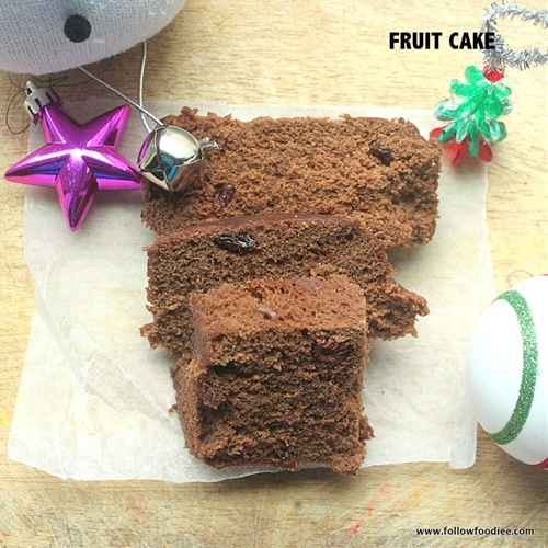 MICROWAVE FRUIT CAKE recipe Chefthisup