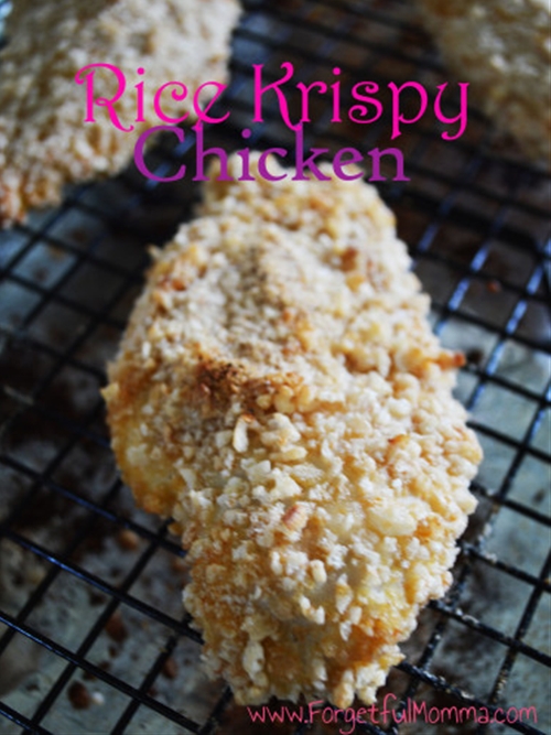 Rice Krispy Chicken recipe Chefthisup
