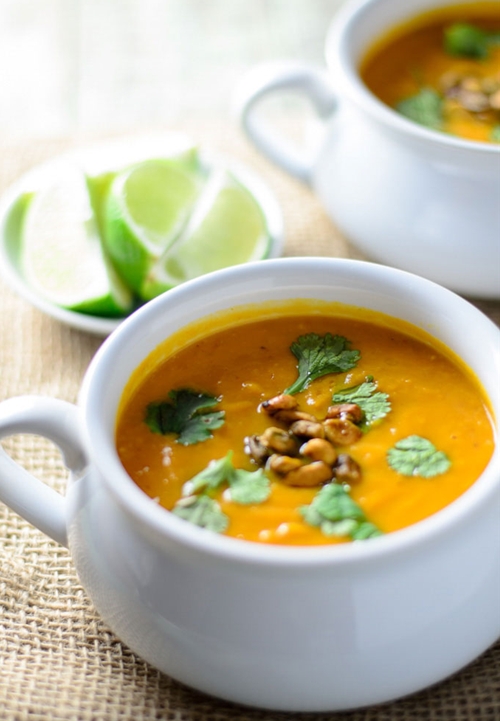 Thai Pumpkin Soup recipe Chefthisup