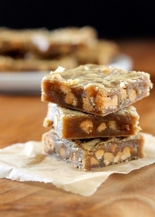 Browned Butter Butterscotch Bars recipe Chefthisup