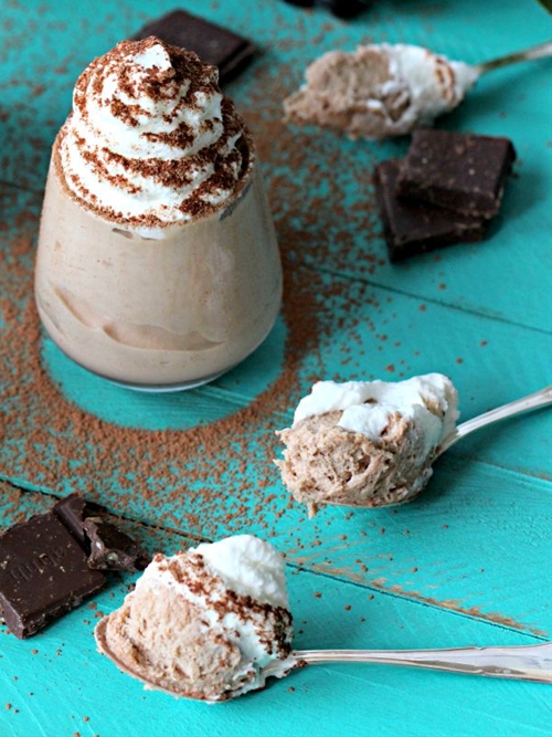 Milk Chocolate Mousse Shots recipe Chefthisup