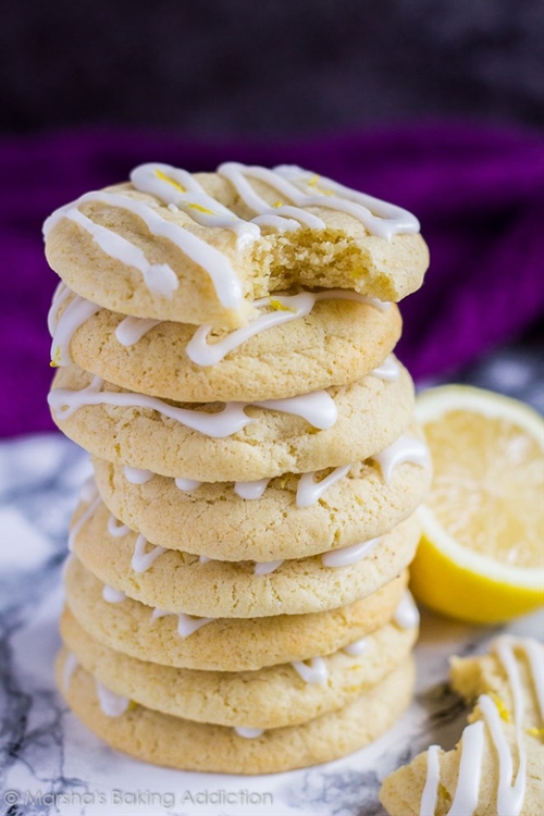 Soft and Chewy Lemon Cream Cheese Cookies recipe Chefthisup