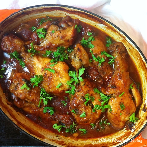 Chicken Chasseur recipe Chefthisup