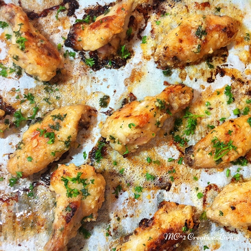 Garlic Butter Chicken wings recipe Chefthisup