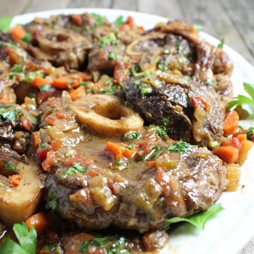 Veal Osso Buco recipe Chefthisup