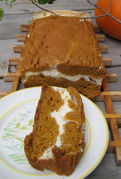 Pumpkin & Cream Bread (low calorie) recipe Chefthisup