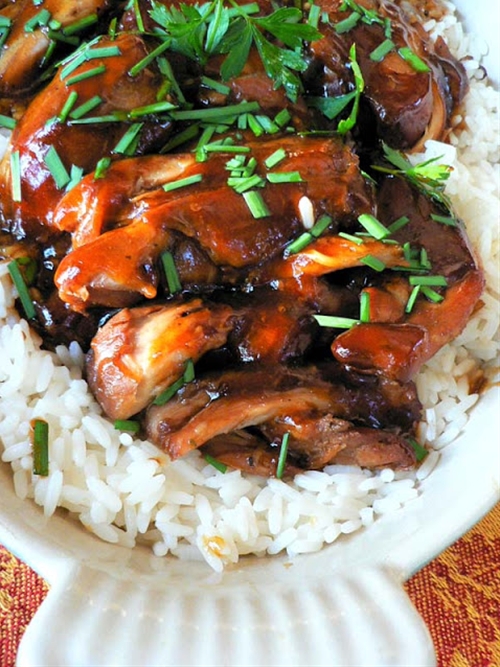Crock Pot Teriyaki Chicken recipe Chefthisup