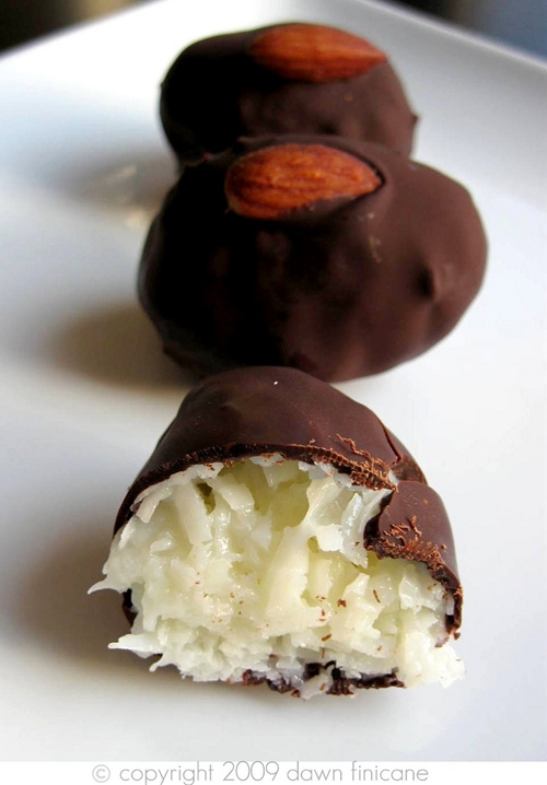 Chocolate Coconut Truffles recipe Chefthisup