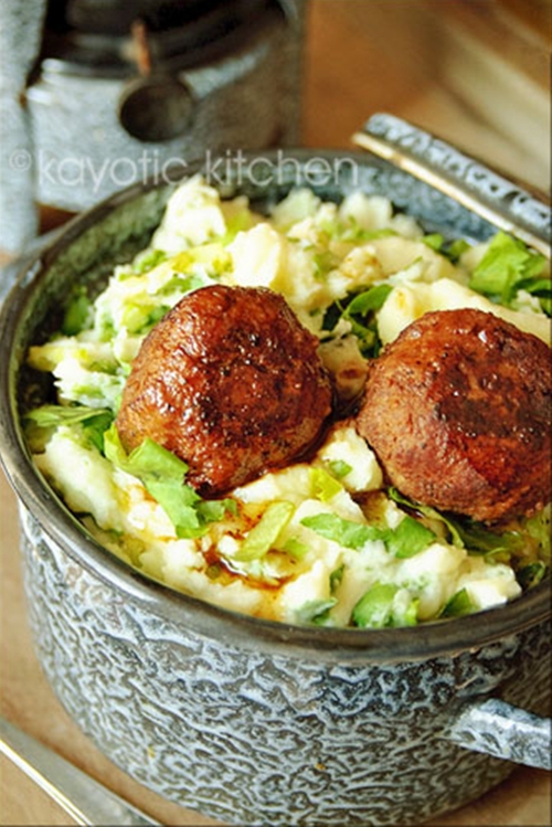 Dutch Meatballs & Gravy recipe Chefthisup