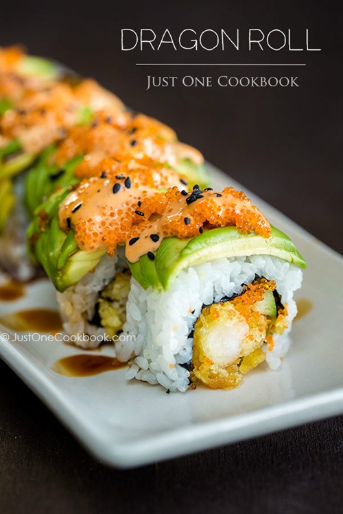 Dragon Roll recipe Chefthisup