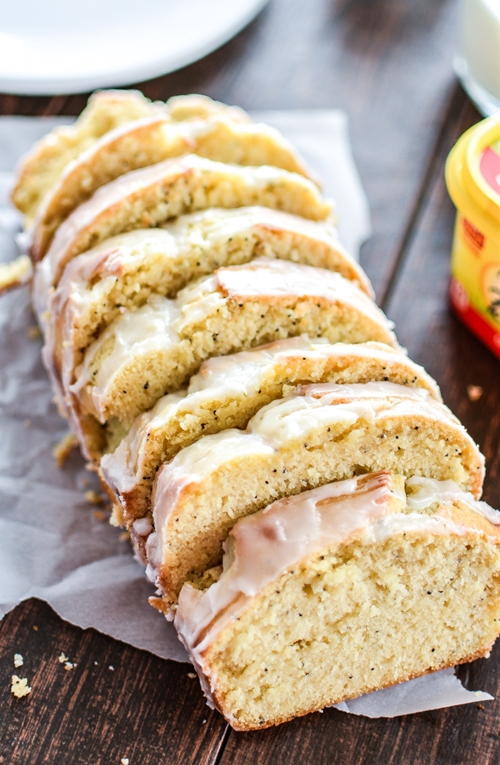 Lemon Poppy Seed Quick Bread recipe Chefthisup