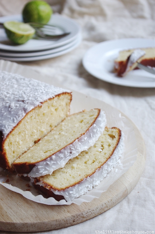 Lime & coconut yoghurt cake recipe Chefthisup