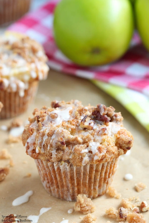 Apple Coffee Cake Muffins recipe Chefthisup