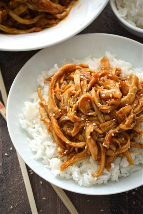 Crock Pot Teriyaki Chicken recipe Chefthisup