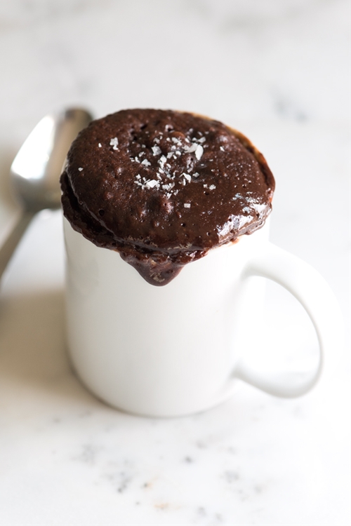 5Minute Brownie in a Mug recipe Chefthisup