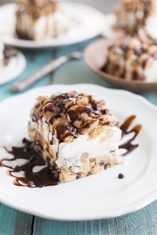 Loaded Cookie Dough Ice Cream Bars recipe Chefthisup