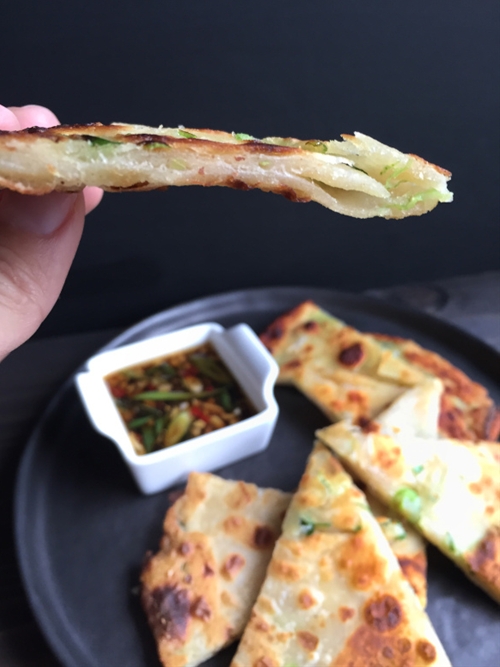 Scallion Pancakes recipe Chefthisup