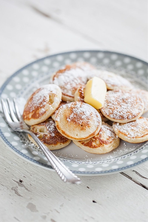Dutch mini pancakes (poffertjes) recipe Chefthisup