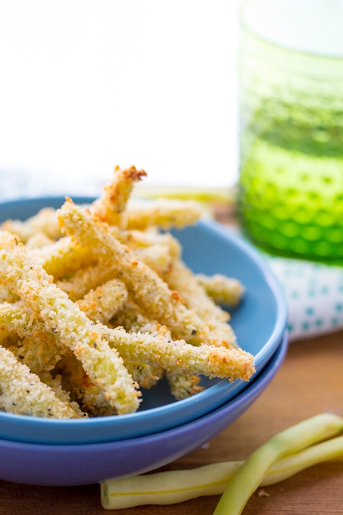 Crispy OvenBaked Green Bean Fries recipe Chefthisup