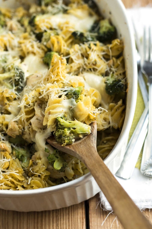 Broccoli & Chicken Pesto Pasta recipe Chefthisup