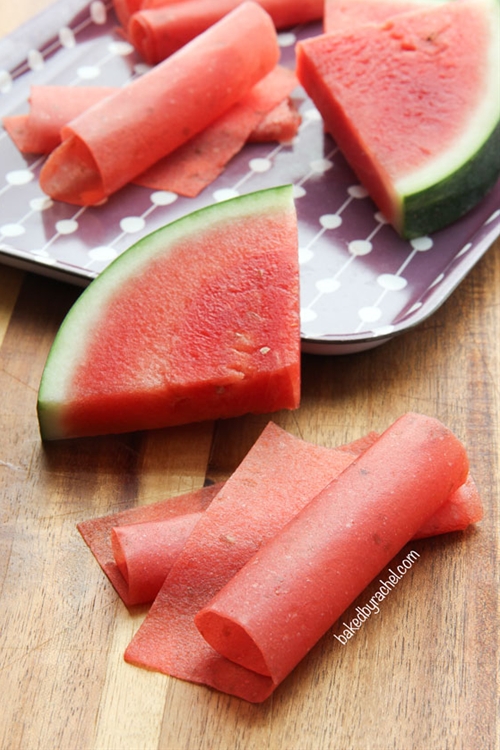 Watermelon Fruit Leather recipe Chefthisup