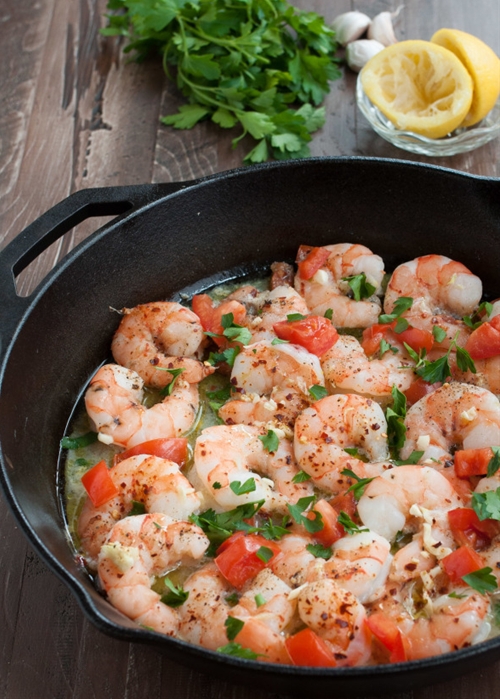 Garlic Shrimp {Paleo, Gluten Free} recipe Chefthisup