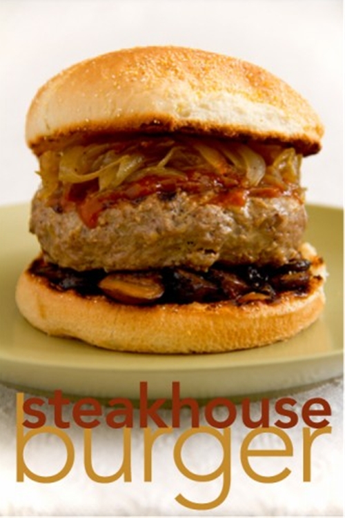 Steakhouse Burger recipe Chefthisup