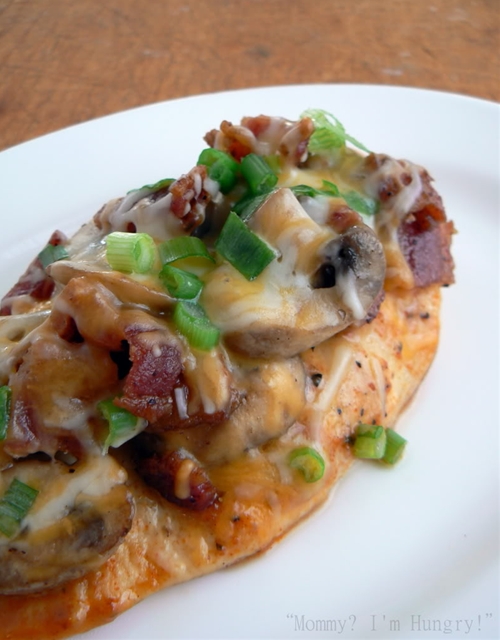 Bacon Mushroom Honey Dijon Chicken recipe Chefthisup