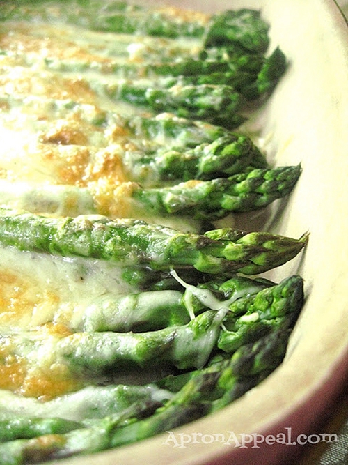 Asparagus Gratin recipe Chefthisup