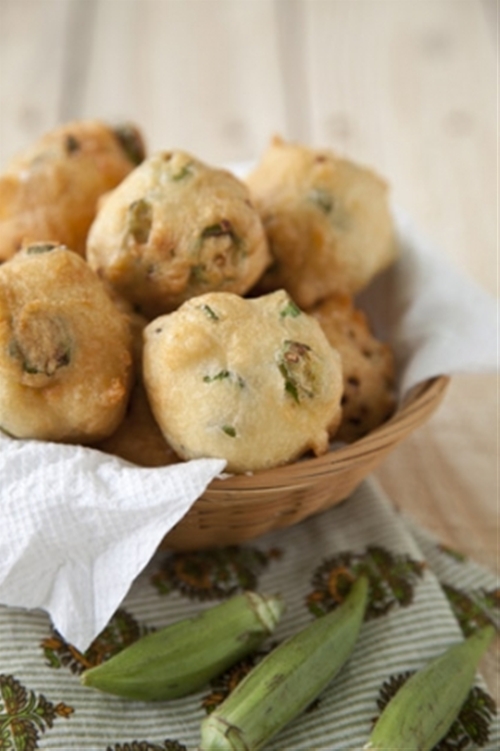 Paula Deen Okra Fritters recipe Chefthisup