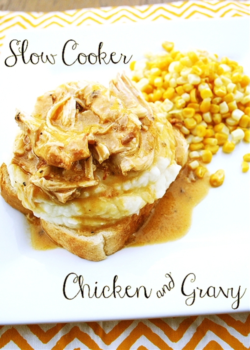 Slow cooker chicken and gravy recipe Chefthisup