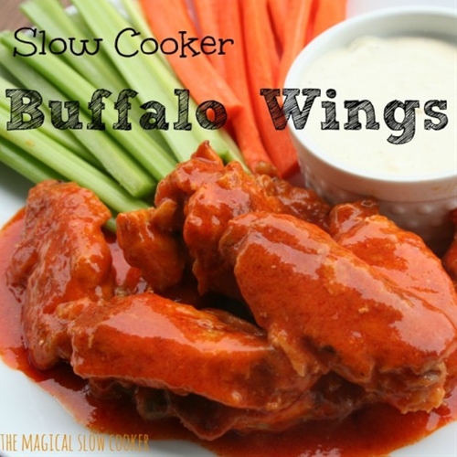 Slow cooker buffalo wings recipe Chefthisup