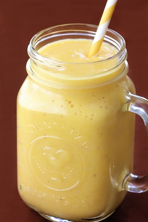 Pineapple ginger smoothie recipe Chefthisup
